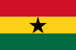 Flagge von Ghana