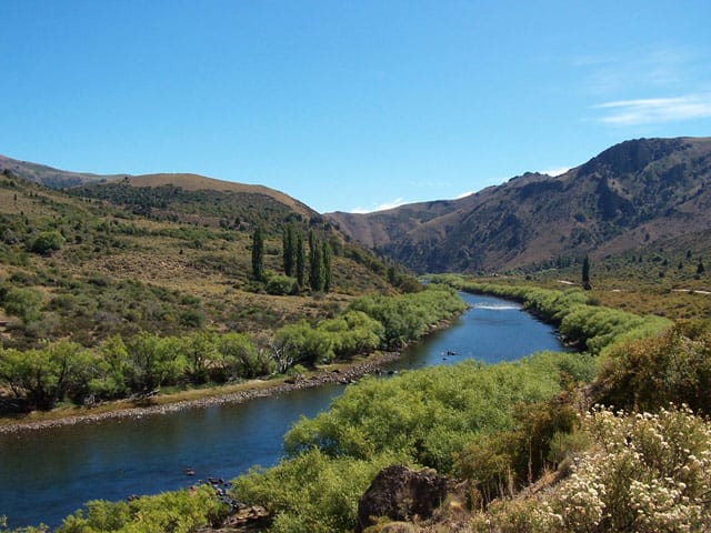 Fluss in Patagonien
