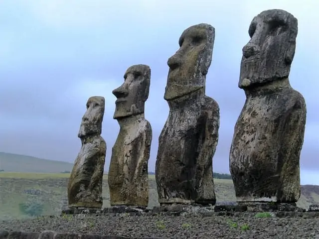 Steinfiguren auf der Osterinsel