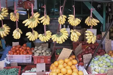 Marktstand in China