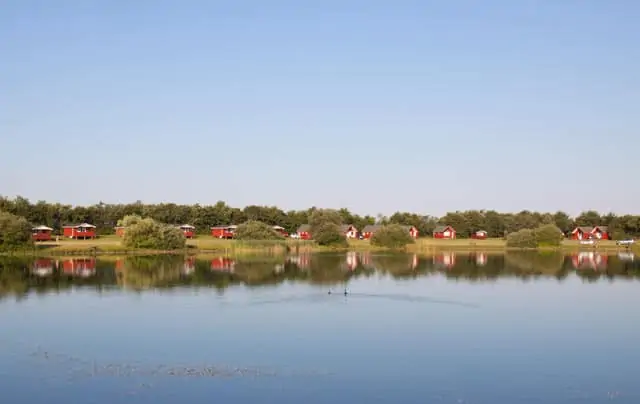 Ferienhaussiedlung in Dänemark