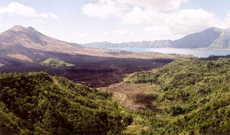 Bali: Blick zum Batur