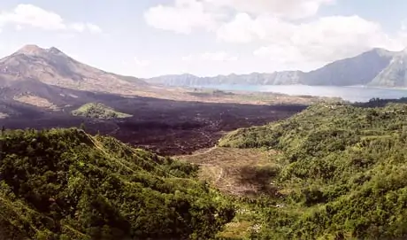 Bali: Blick zum Batur