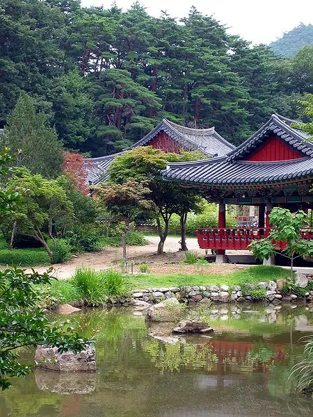 Der buddhistische Tempel Buryeongsa