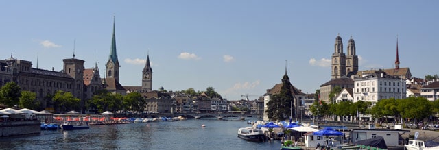 Stadt Zürich, die neue Heimat in der Schweiz