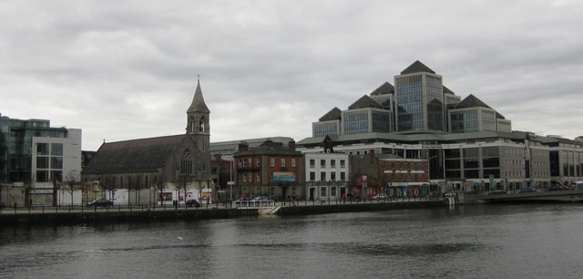 Dublin Uferpromenade