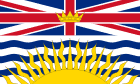 Flagge von British Columbia (BC)