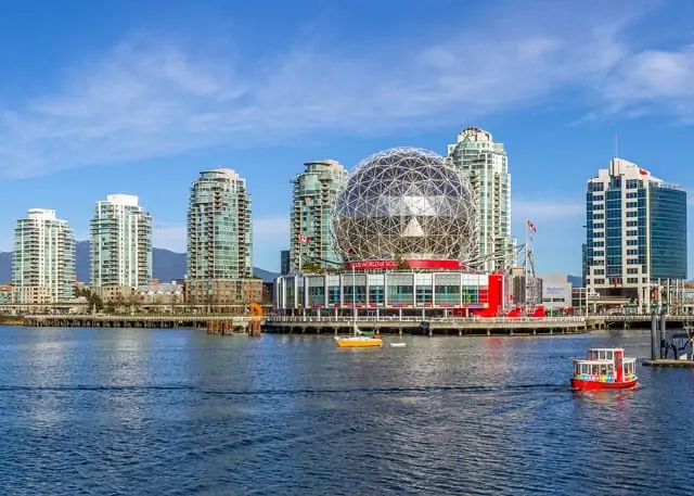 Blick auf Vancouver