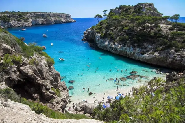 Mallorca Bucht und Meer