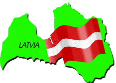 Karte von Lettland