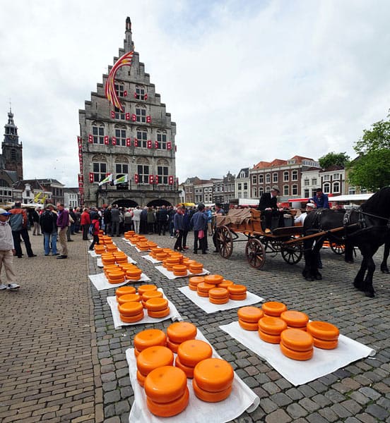 Gouda, der Käse aus der gleichnamigen Stadt