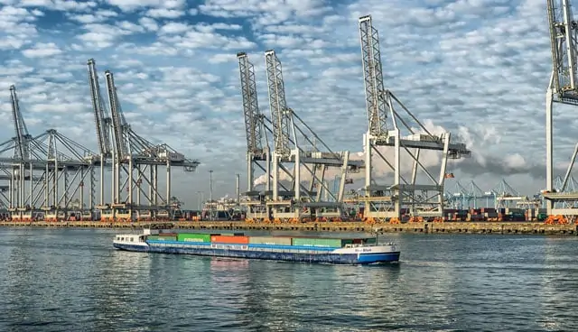 Der Hafen Rotterdam