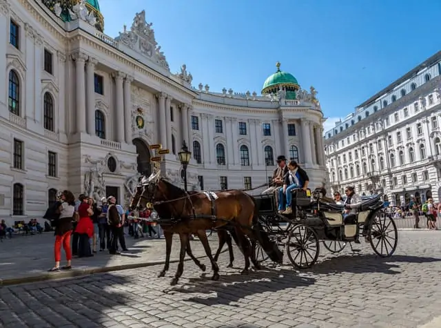 Wien, Österreichs Hauptstadt und Ziel der meisten Auswanderer
