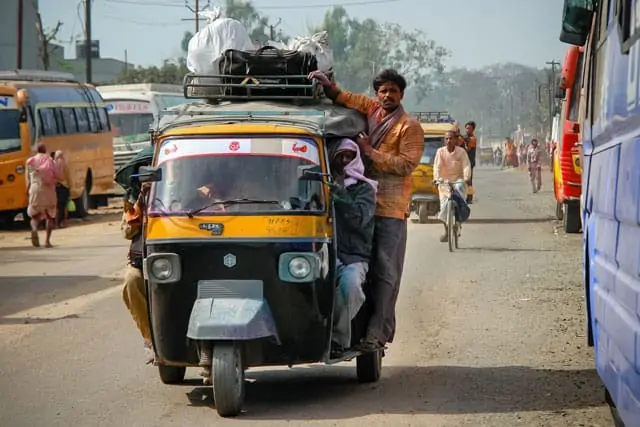 Riksha Taxi in Indien