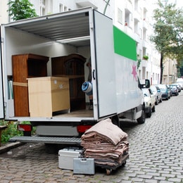 Der Umzugswagen