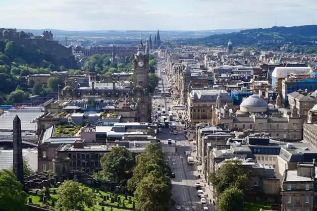 Edinburgh, Hauptstadt von Schottland