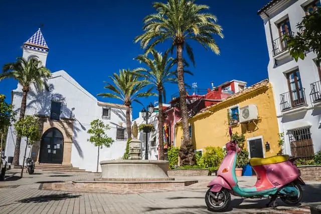 Spanien Idylle: Altstadt von Marbella