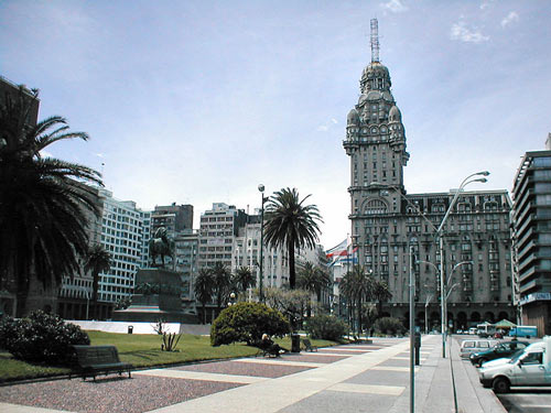 Stadtzentrum Montevideo