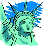 Freiheitsstatue, Symbol der USA