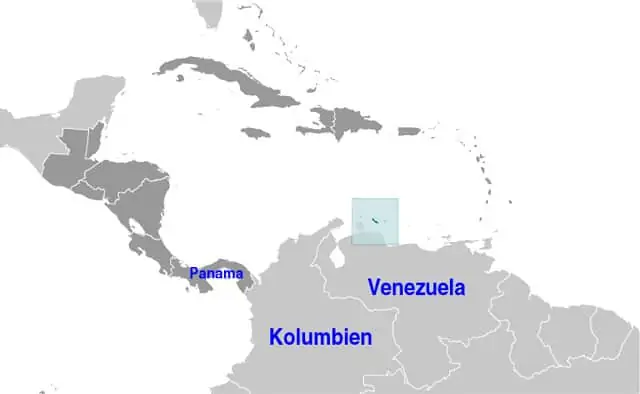 Lage von Curacao auf der Weltkarte