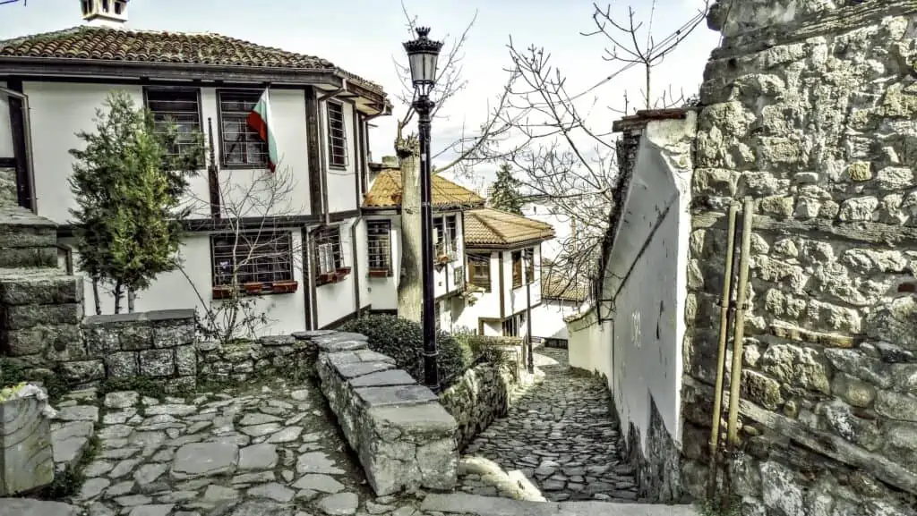 Plovdiv, Gasse in der Altstadt