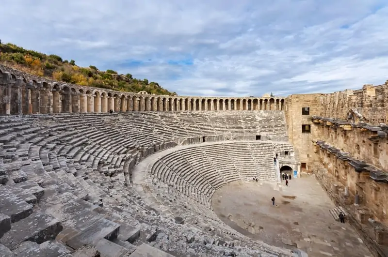 Das antike Theater in Ephesus ( Ephesos).